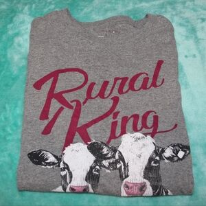 Women's Gray Rural King Graphic T-Shirt